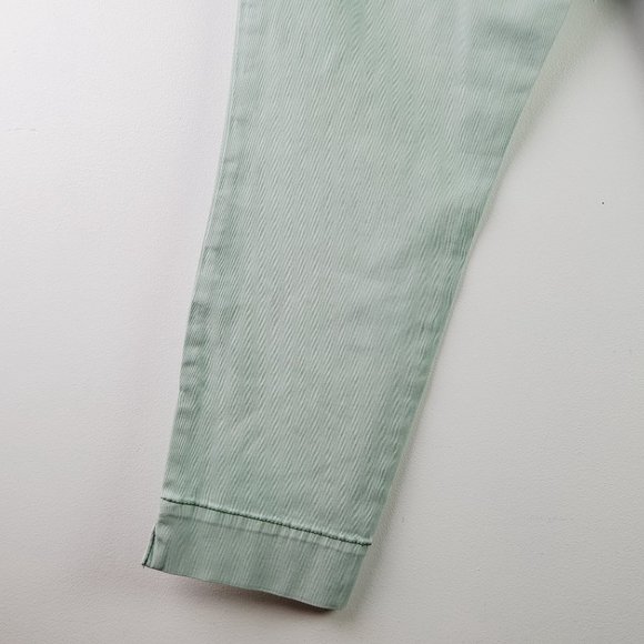 Pilcro and the Letterpress STET Crop Mint Chinos Pant Sz 30 - Picture 8 of 9